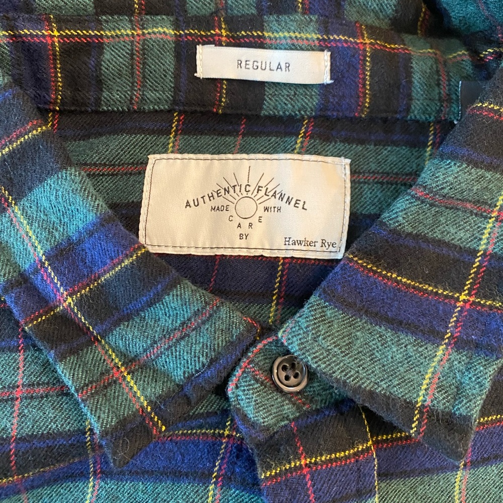 NWT Hawker Rye Men’s Flannel Shirt